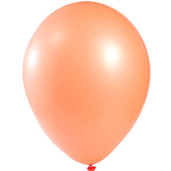 Pastel Peach Latex balloons 10 In. 20 Pcs.