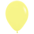 Pastel Bright Yellow balloons 10 In. 20 Pcs.
