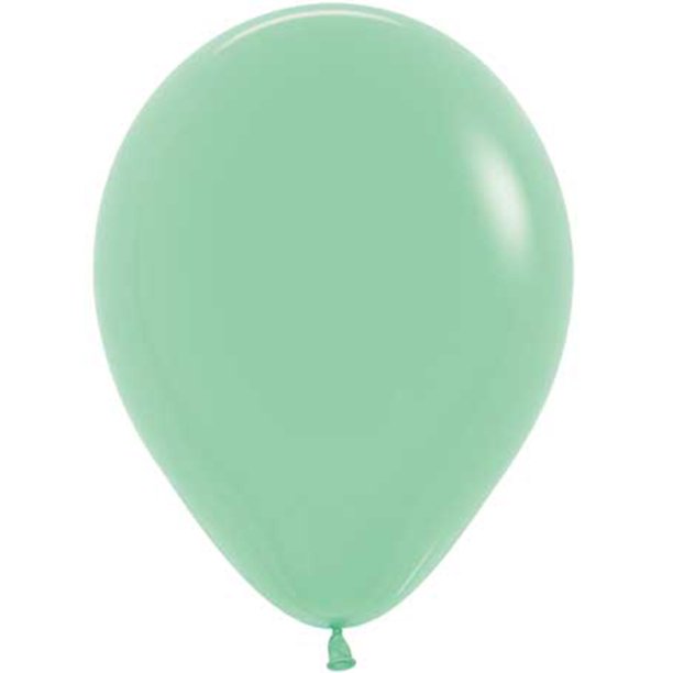 Pastel Mint green balloons 10 In. 20 Pcs.