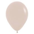 Pastel Beige Peach balloons 10 In. 20 Pcs.
