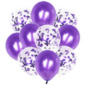 Purple balloons 10 Pcs. Set