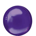 Purple Orbz Foil Balloon