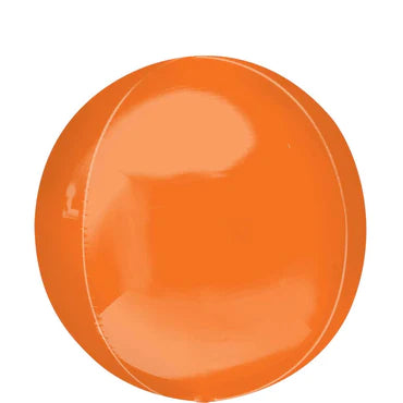 Orange Orbz Foil Balloon