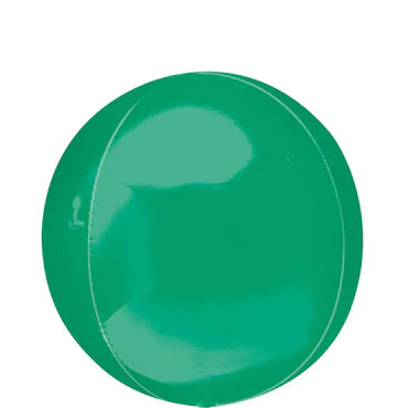 Green Orbz Foil Balloon