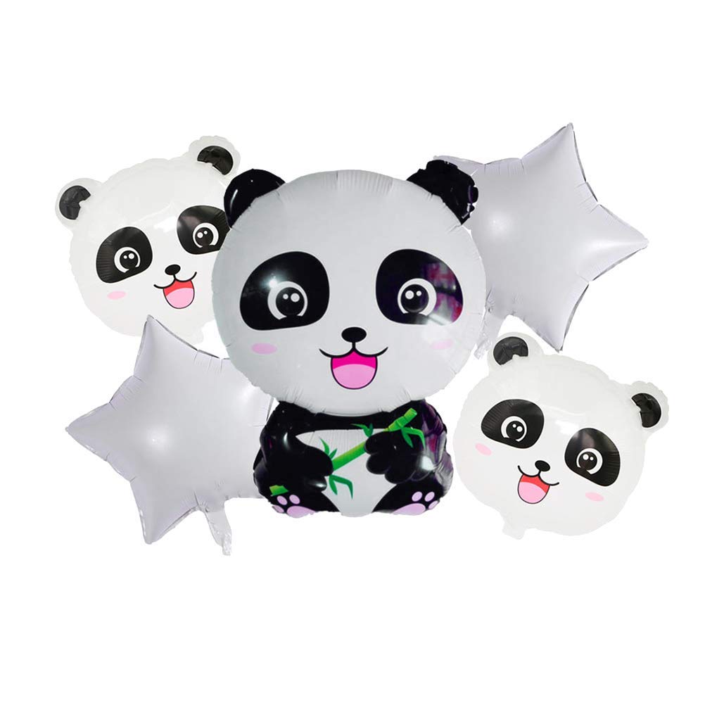 Panda Balloon Bouquet 5 Pcs. Set