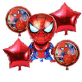 Spider Man Balloon Bouquet 5 Pcs. Set