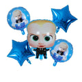 Boss Baby Balloon Bouqet 5 Pcs. Set