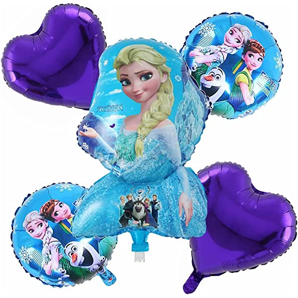 Frozen Balloon Bouquet 5 Pcs. Set
