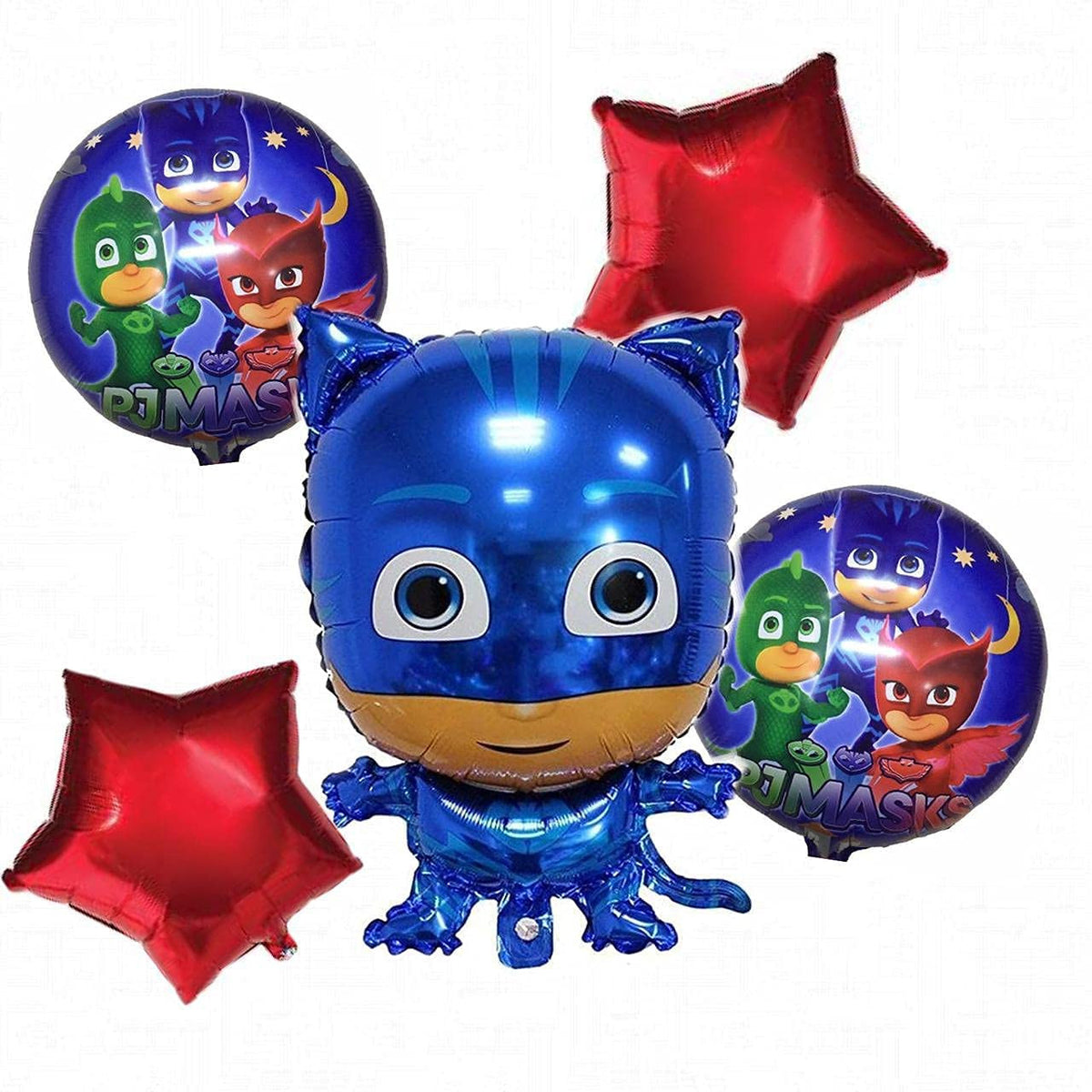 Pj Masks Balloon Bouquet 5 Pcs. Set