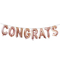 Rose Gold Congrats Foil Balloon