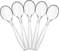 Clear Plastic Spoons 20 Pcs