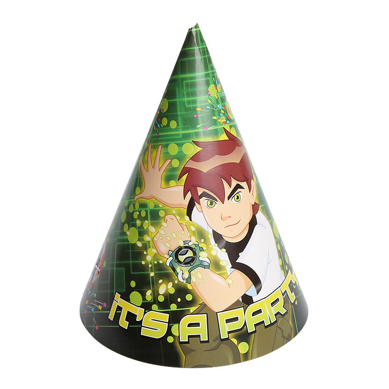 Ben 10 Birthday Caps