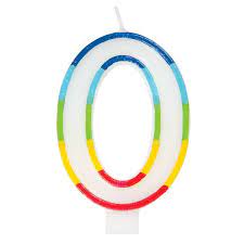 Unique Rainbow Number Candle