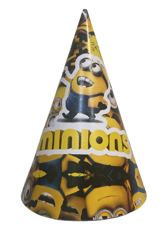 Minions Birthday Caps