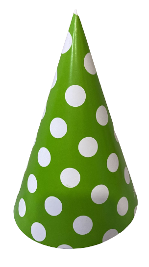 Polka Dots Birthday Caps