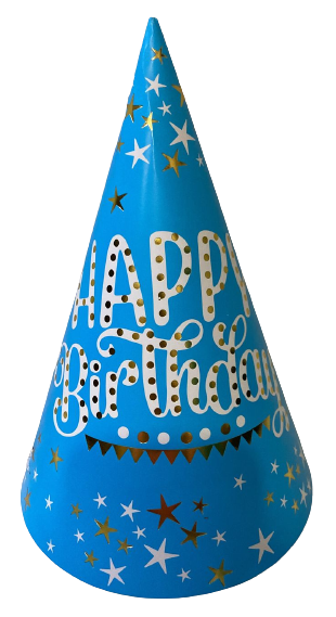 Festive Happy Birthday Caps