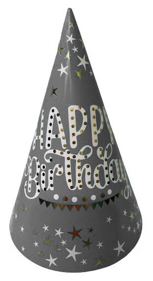 Festive Happy Birthday Caps