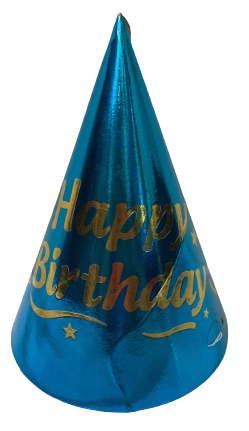 Glossy Happy Birthday Caps