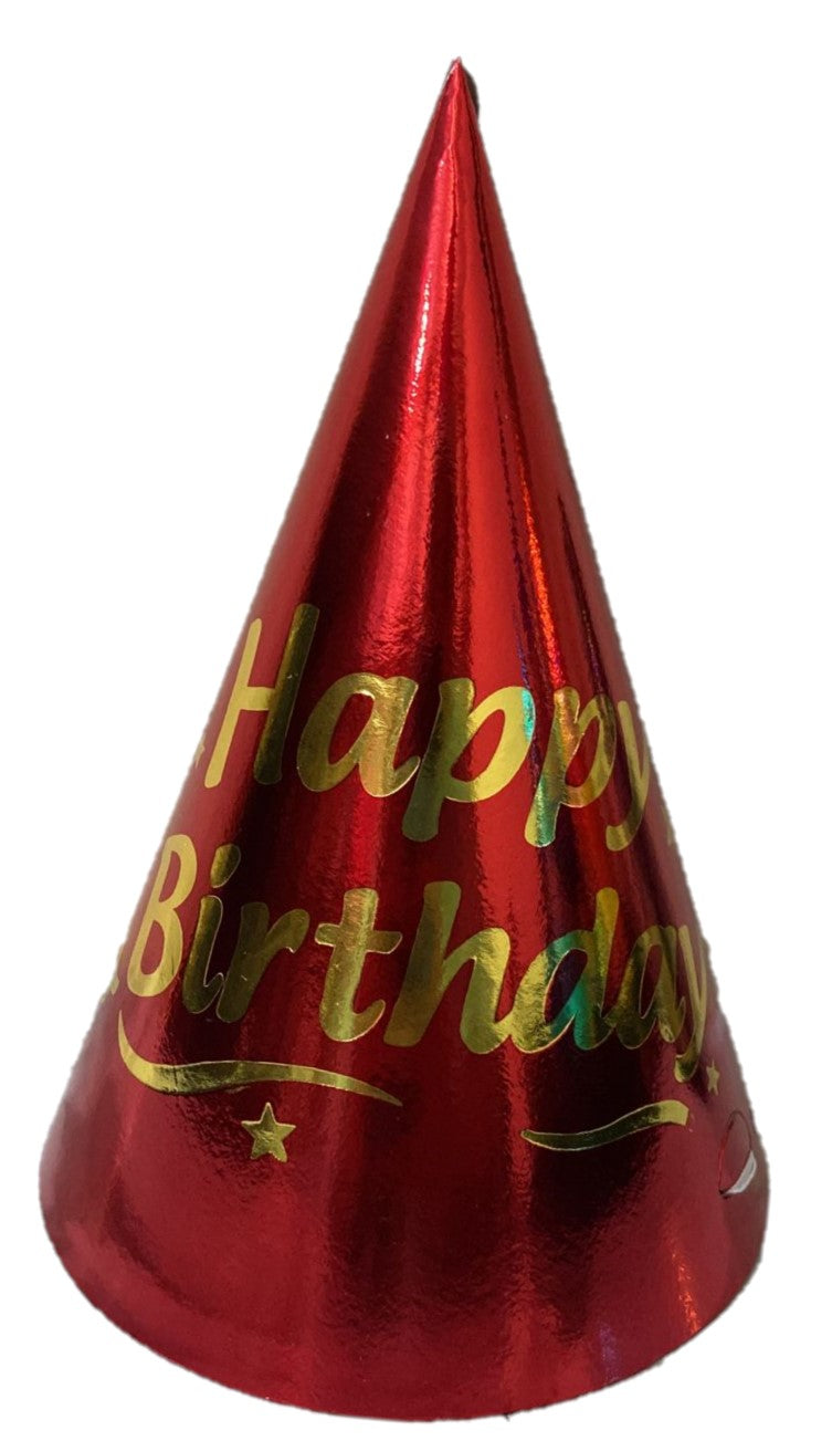 Glossy Happy Birthday Caps