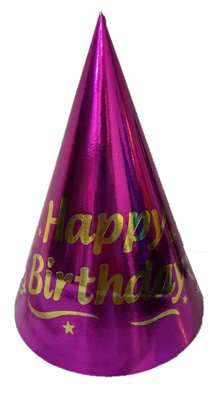 Glossy Happy Birthday Caps