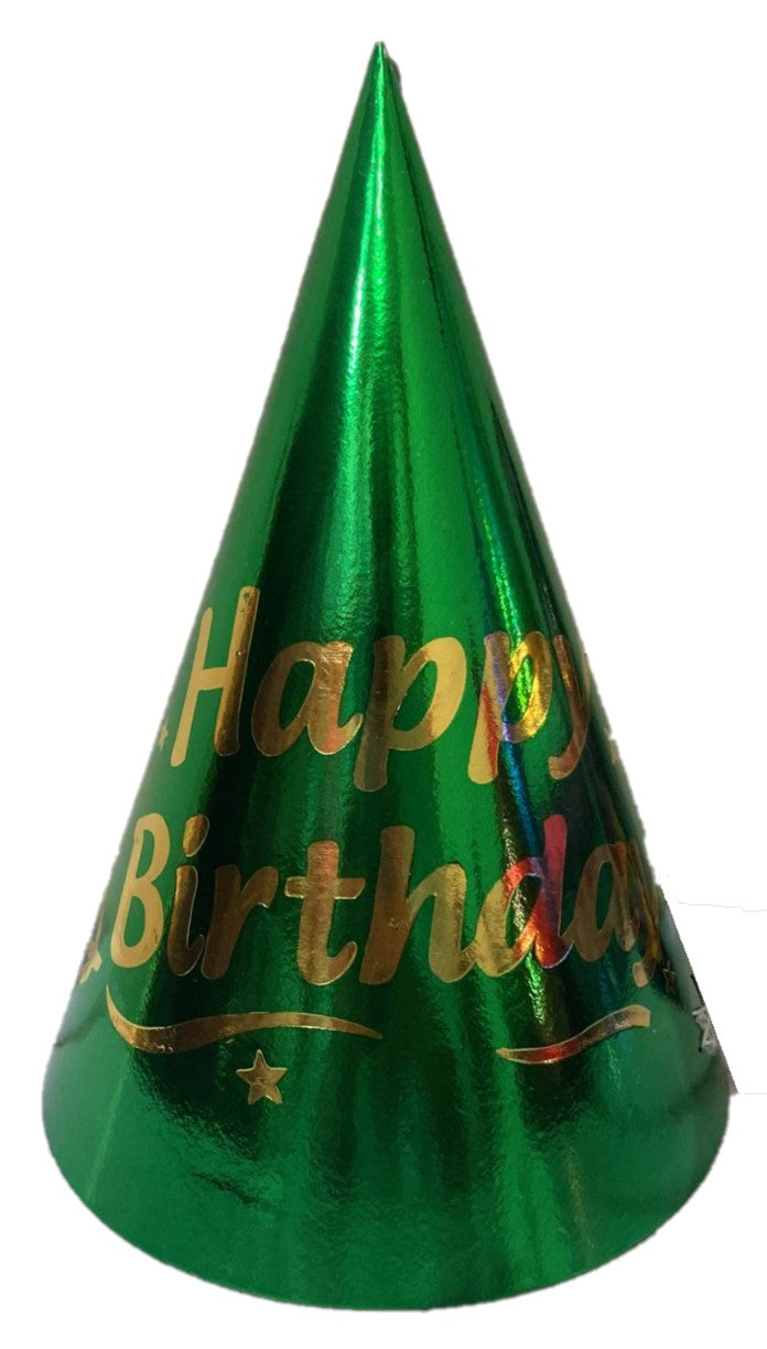 Glossy Happy Birthday Caps