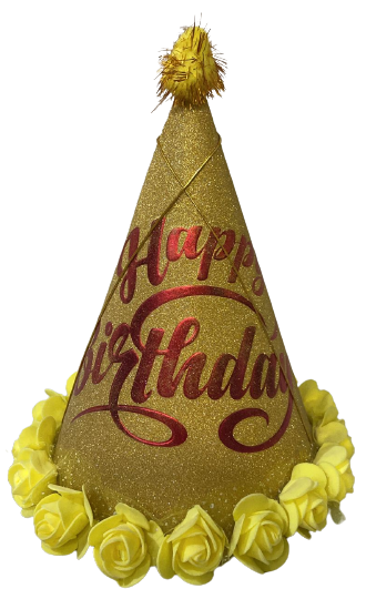 Fancy Rose Birthday Caps