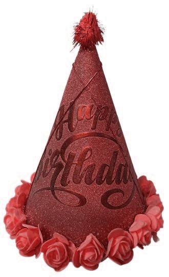 Fancy Rose Birthday Caps