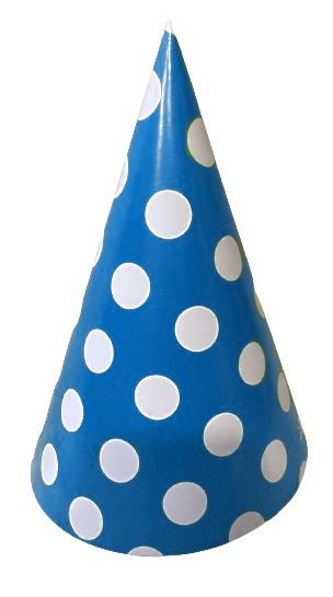 Polka Dots Birthday Caps