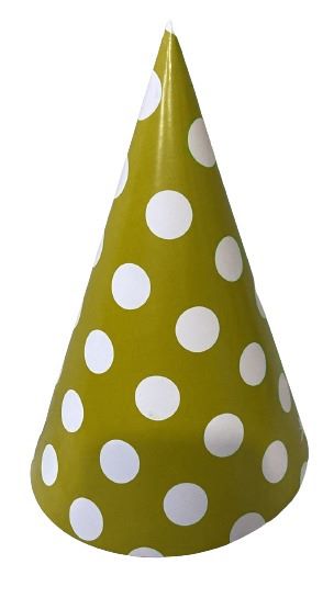 Polka Dots Birthday Caps