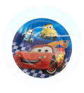 Cars Round Paper Plates 10 Pcs.