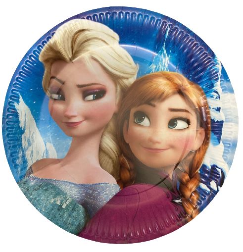 Round Frozen Paper Plates 10 Pcs.