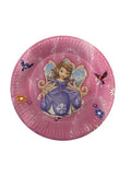 Sofia The First Round Paper Plates 10 Pcs.