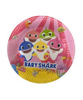 Baby Shark Round Paper Plates 10 Pcs.
