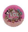 LOL Round Paper Plates 10 Pcs.