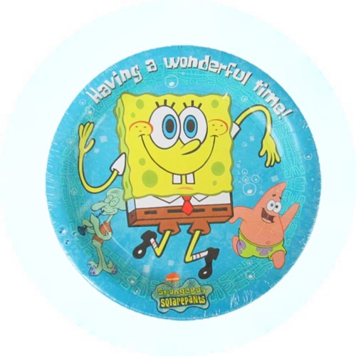 SpongeBob SquarePants Paper Plates 10 Pcs.
