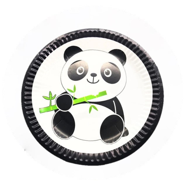 Panda Paper Plates 10 Pcs.