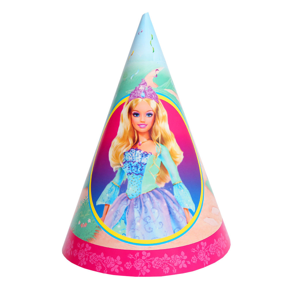 Barbie Birthday Caps