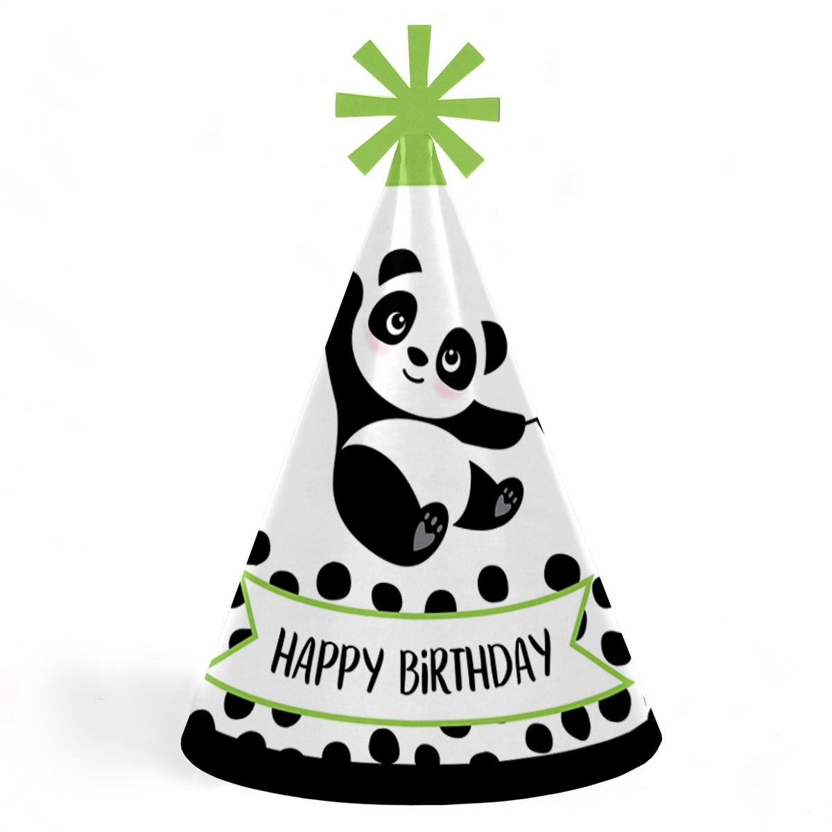 Panda Birthday Caps