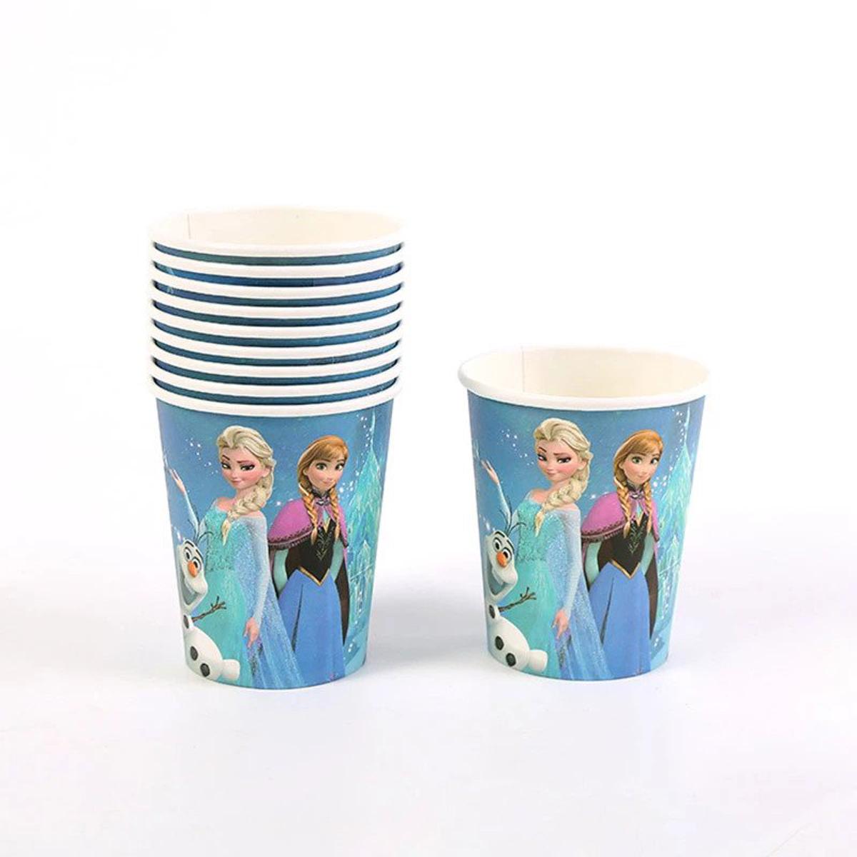 Frozen Paper Cups 10 Pcs