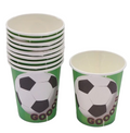 Soccer Paper Cups 10 Pcs