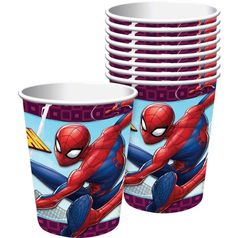 Spiderman Paper Cups 10 Pcs