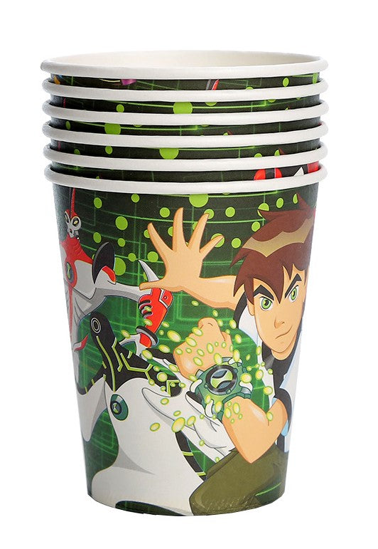 Ben 10 Paper Cups 10 Pcs