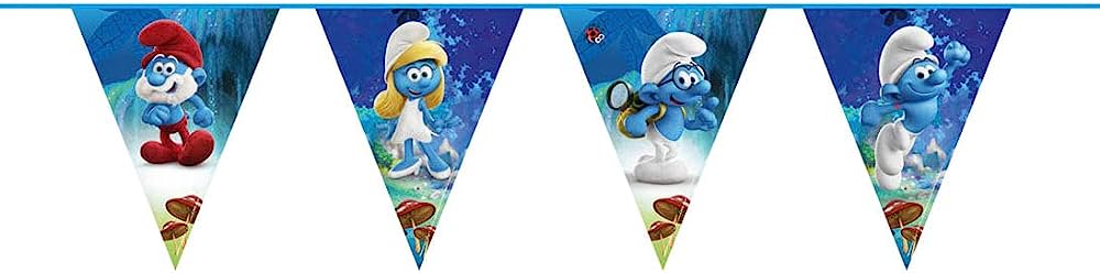 Smurfs Flags 10 pcs