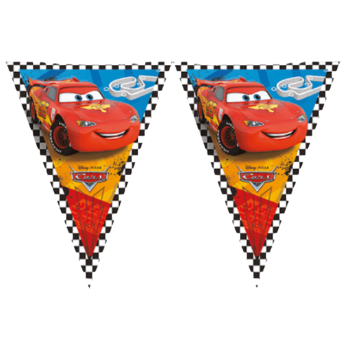 Cars Flags 10 pcs