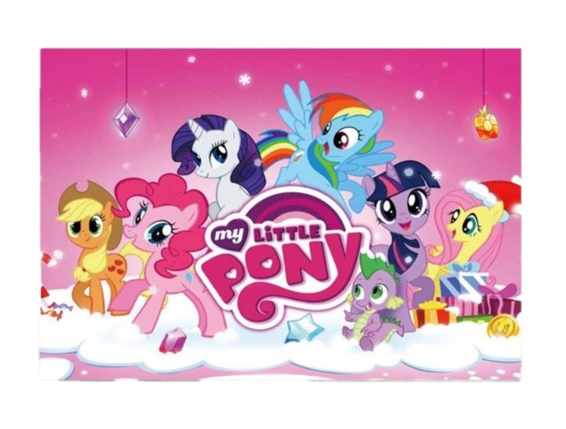 My Little Pony Theme Backdrop