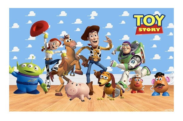 Toy Story Theme Backdrop