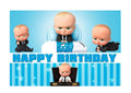 Boss Baby Theme Backdrop