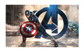 Captain America Theme Backdrop