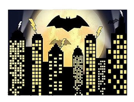 Batman Theme Backdrop