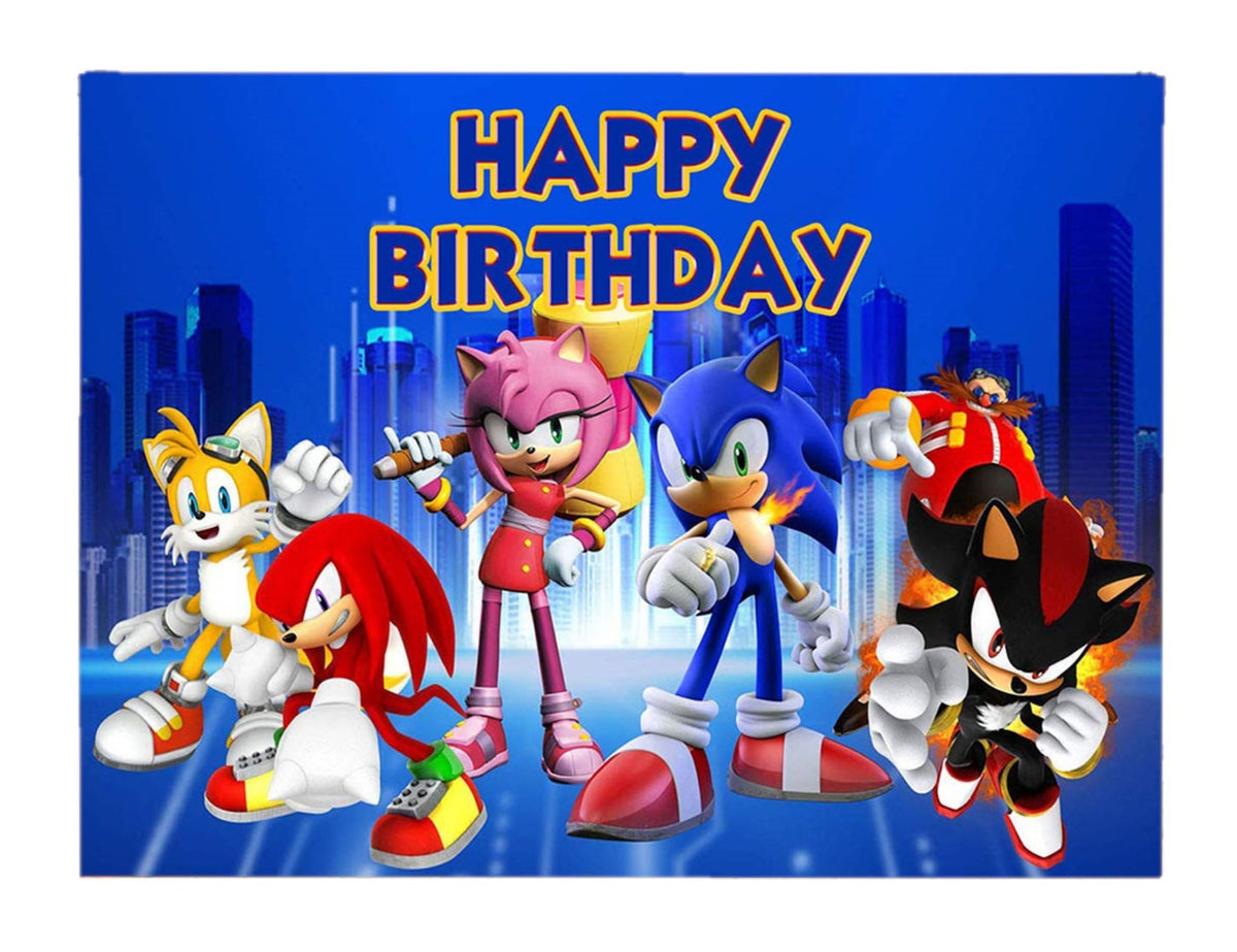 Sonic Theme Backdrop